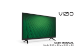 Vizio D32hn-D0 User manual