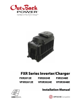 OutBack Power FLEXpower THREE FXR Installation guide