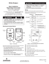 White Rodgers 1E78-151 Basic Installation