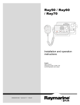 Raymarine RAY50 Installation And Operation Instructions Manual