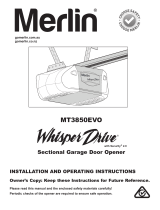 Merlin MT3850EVO Installation And Operating Instructions Manual