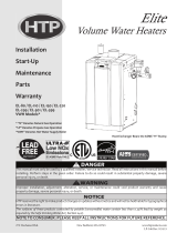 HTP Commercial Elite Volume Water Heater Installation guide
