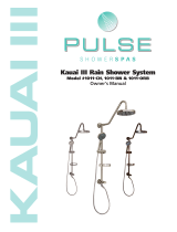 PULSE Showerspas 1011-III-BN User manual