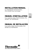 Thermador PROFESSIONAL PRO GRAND PRD36 User manual
