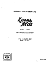 kozy heat #KLS45 Owner's manual
