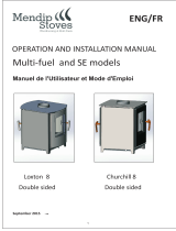Mendip Stoves Churchill 8 Operation and Installation Manual