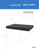 Binary B-120-HDMATRIX-8x8 Owner's manual