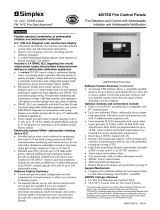 Simplex 4007ES Panels User manual