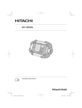 Hitachi UR 18DSDL User manual