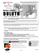 Kozyheat Duluth Owner's manual