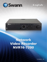 Swann NVR16-7200 User manual