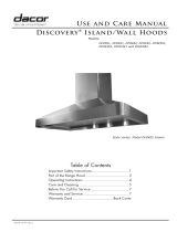 Dacor DHI482 User manual