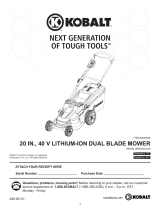 Kobalt KM2040X-06 User manual