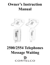 Cortelco 250044VBA57M Owner's manual