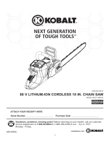 Kobalt KCS 180B User manual