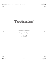 Panasonic SLC700E Operating instructions