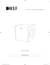KEF THE REFERENCE 8b Owner's manual