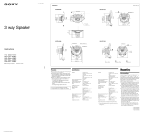 Sony XS-GTF10382 Operating instructions