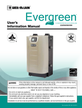 Weil-McLain Evergreen Pro Gas Boiler User manual