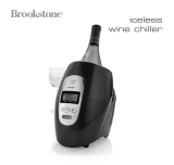 Brookstone Iceless wine chiller User manual