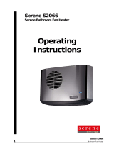 Serene S2066 Operating instructions
