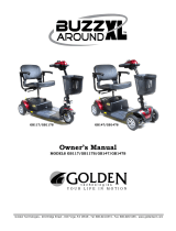 Golden Buzzaround XL GB117HD Owner's manual