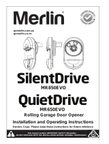 Merlin QuietDrive MR650EVO Installation And Operating Instructions Manual