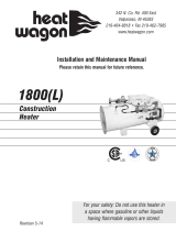 Heat Wagon 1800L Installation and Maintenance Manual
