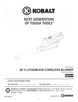 Kobalt KHB 400B-06 User manual