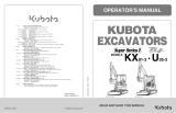 Kubota Super Series 2 KX 91-3 Owner's manual