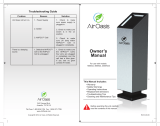 Air Oasis 1000G3 Owner's manual