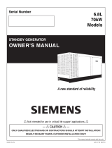 Siemens 6.8L 70kW User manual