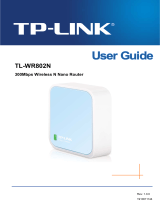 TP-LINK TL-WR802N User manual