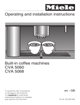 Miele CVA 5060 User manual