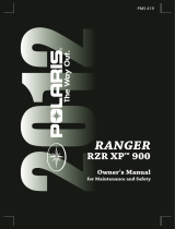 Polaris RZR XP 900 User manual