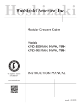 Hoshizaki KMD-850MAH User manual