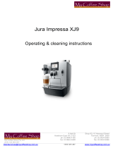 Jura IMPRESSA XJ9 Professional Operating & Cleaning Instructions