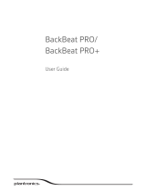 Plantronics BackBeat PRO User manual