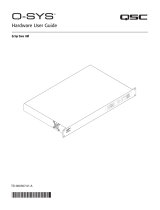 QSC Core 110f Quick start guide