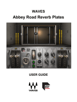 Waves Abbey Road Reverb Plates Owner's manual