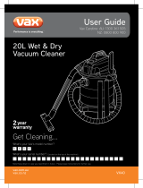 Vax VX40 User manual