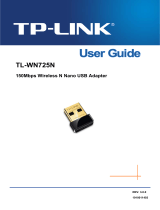TP-LINK TL-WN725N User manual