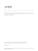 Juniper SRX110 H2 User manual