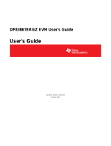 Texas Instruments DP83867ERGZ EVM User guide