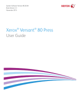 Xerox Versant 80 User guide