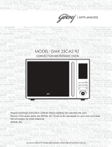 Godrej Appliances GMX 25CA1 MIZ User manual