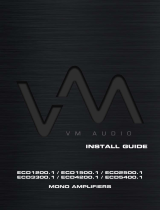 VM Audio ECD1500.1 Install Manual