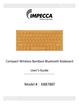 Impecca KBB78BTK  User guide