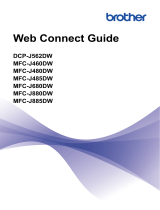 Brother MFC-J880DW Web Connect Manual