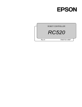 Epson RC520 Controller User manual